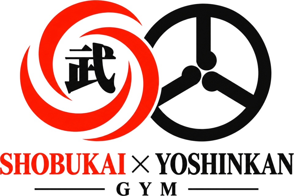 尚武会とYOSHINKAN、二つの系譜がひとつになったことを示すロゴ