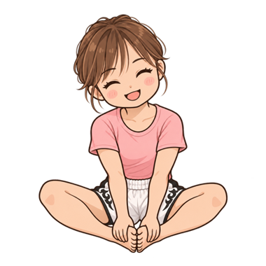 クールダウンのイラスト